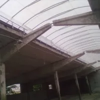 Светоаэрационный фонарь для коровников