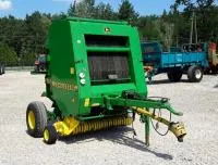 Пресс-подборщик John Deere 580 (04.12.18)