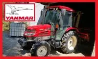 Японский минитрактор Yanmar US 401 с Кабиной