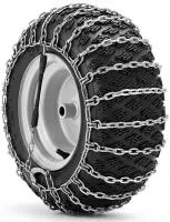 Цепи на колеса 16x6,5-8 / 40,6x16,5 см. с грунтозацепами